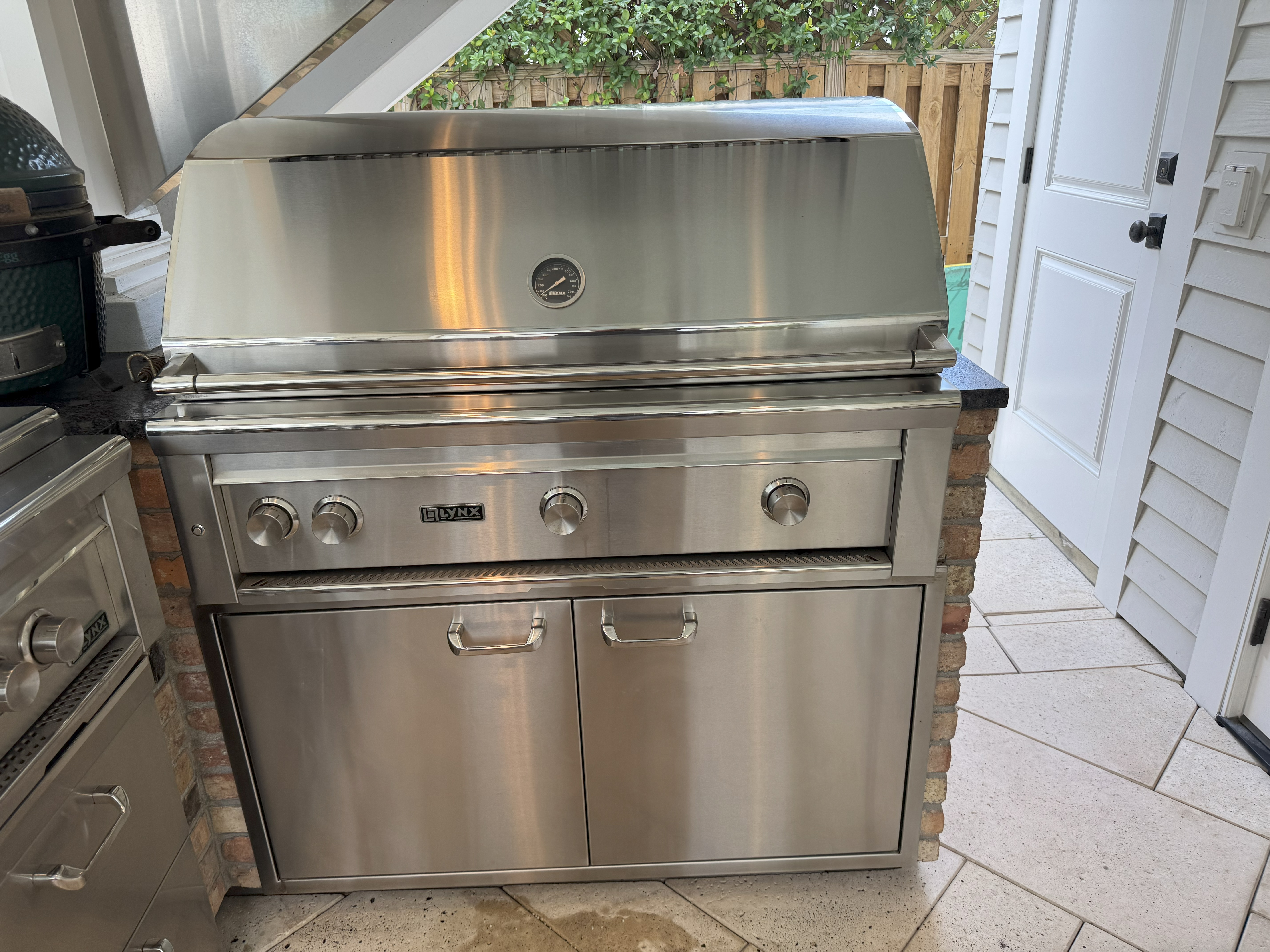 After — grates cleaned and polished